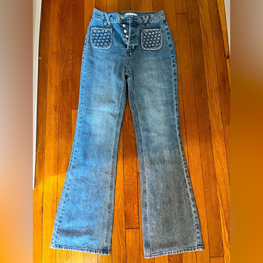Women’s High Rise Bootcut Jeans Size 25